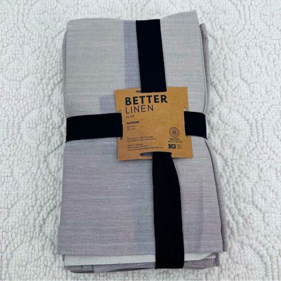 Better Linen Other - NWT Napkins Better Linen by AHT Set of 8 20" × 20"